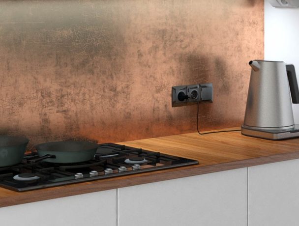 Kontakt Simon - Gniazdka elektryczne w kuchni