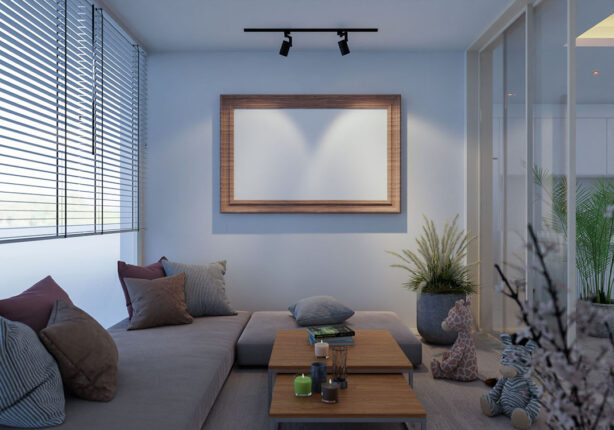 Oświetlenie do małego salonu