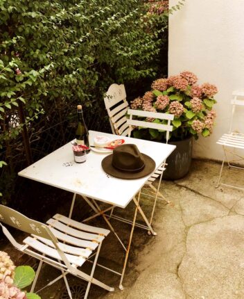 Składane meble ogrodowe